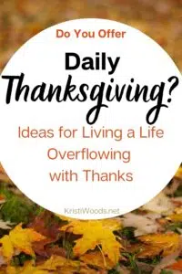 Autumn leaves with circle overlay and title