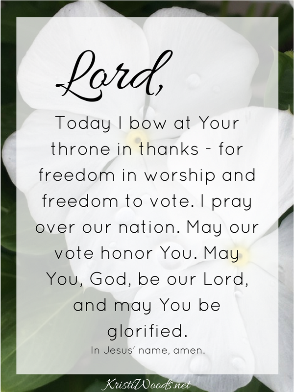 election-prayer