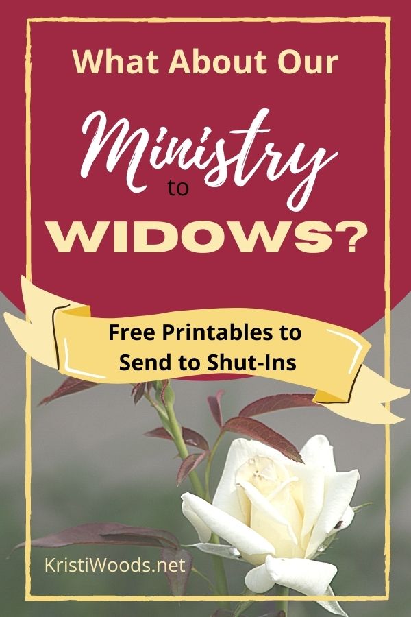 Are Widows on Our Radar? Download Free Stationery - Kristi Woods