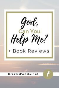 Sky background with God, Can You Help Me + Book Reviews on a white overlay