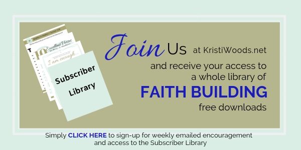 Announcing the Faith Library - light green with gold