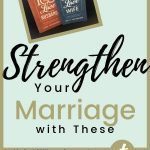 Two Christian Marriage books in upper left corner with blog post title