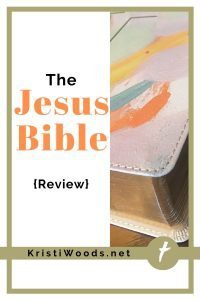 The Jesus Bible and title of blog post