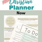 Free Christian Planner Pages