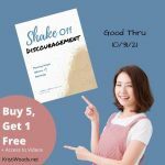 Buy 5, Get 1 + Free Video Access for Shake Off Discouragement Printable Bible Study