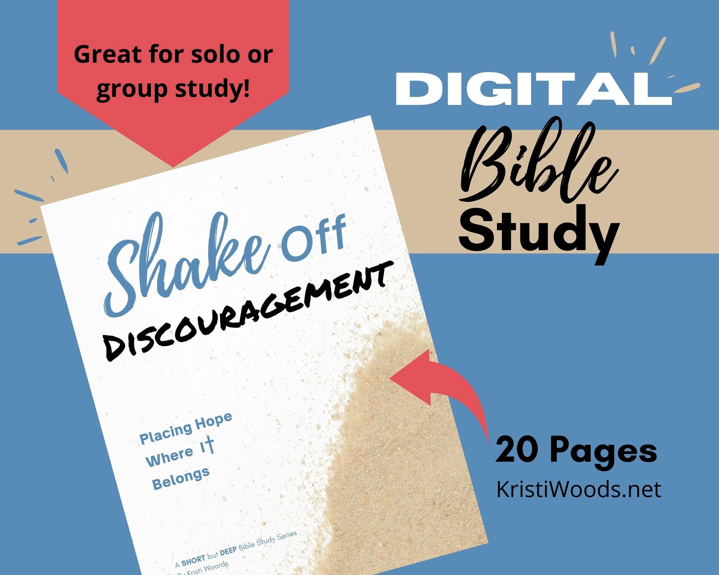 Digital Bible Study Sales Graphic