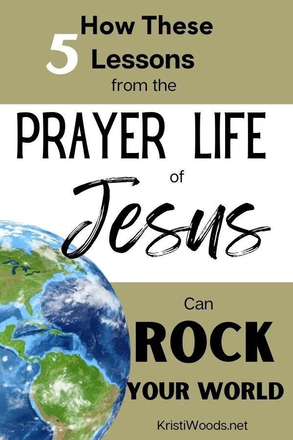 Christian blog post title with a picture of the world in bottom lefthand corner