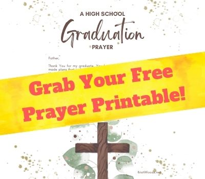 Free high school graduation prayer printable