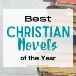 Stack of books with Christian blog post title: Best of 2021