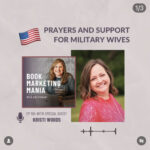 Book Marketing Mania with Kim Stewart podcast cover with guest Kristi Woods