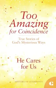 Christian book cover for He Cares for Us from Guideposts