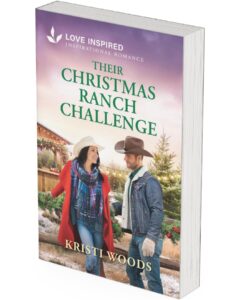Their Christmas Ranch Challenge print cover book mockup